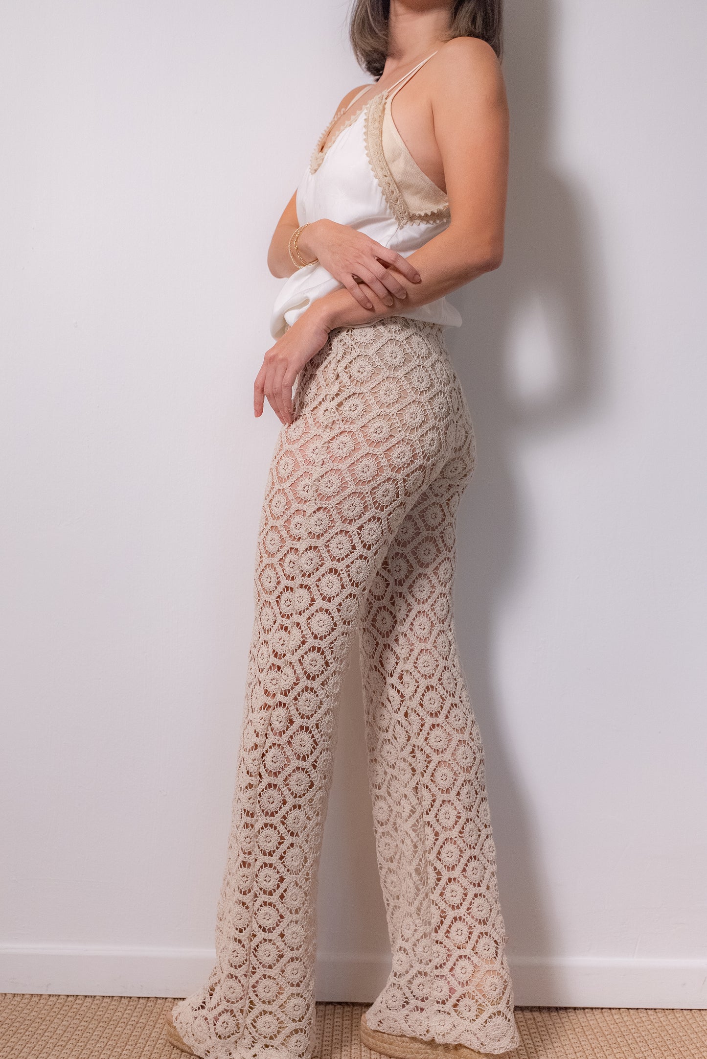 Quadrado Crochet Pants