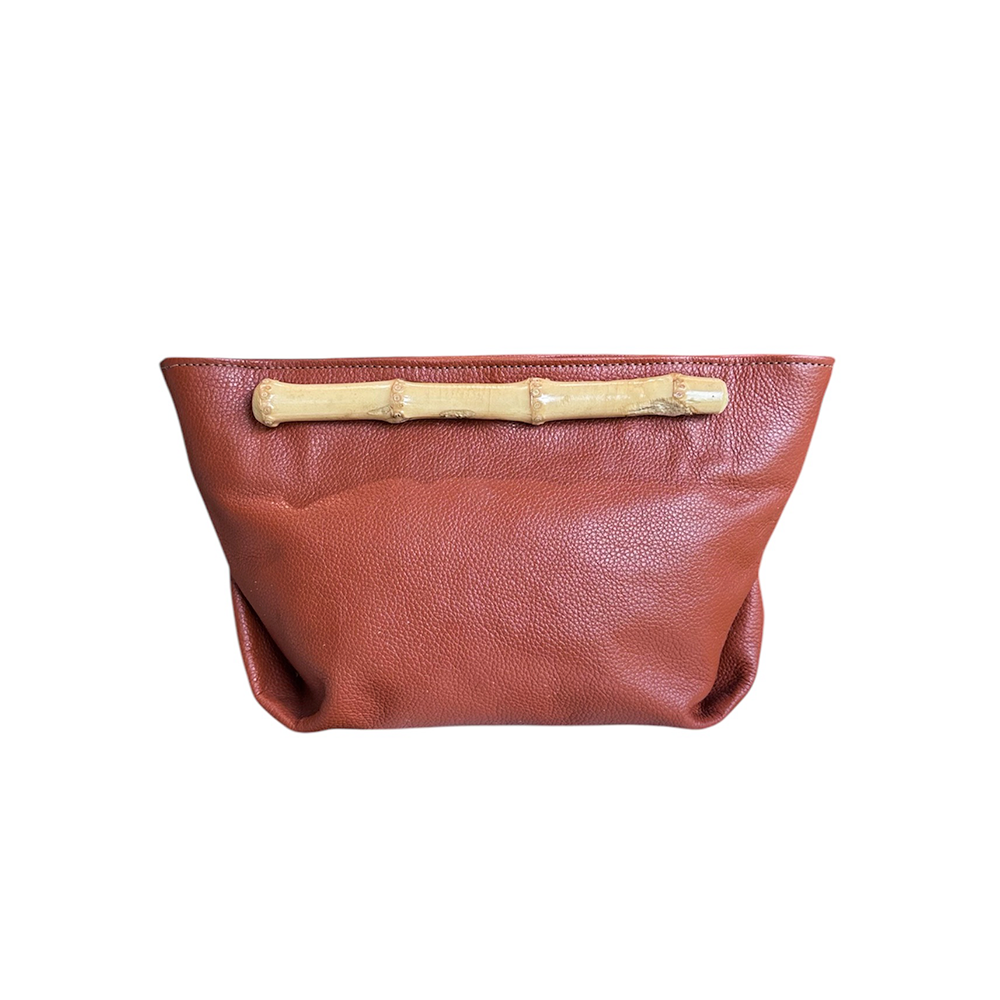 Diana Leather Clutch Bag