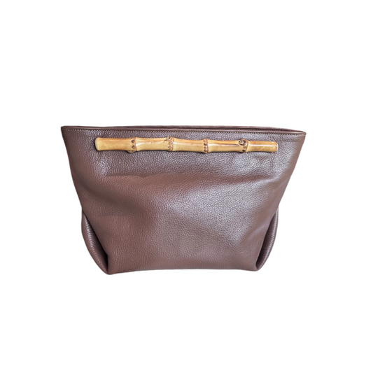 Diana Leather Clutch Bag