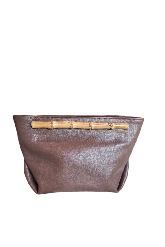 Diana Leather Clutch Bag
