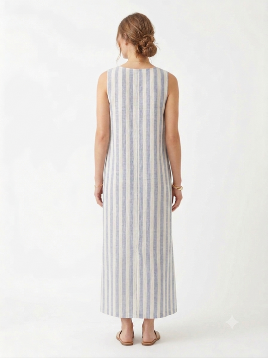Breeze Striped Maxi Dress
