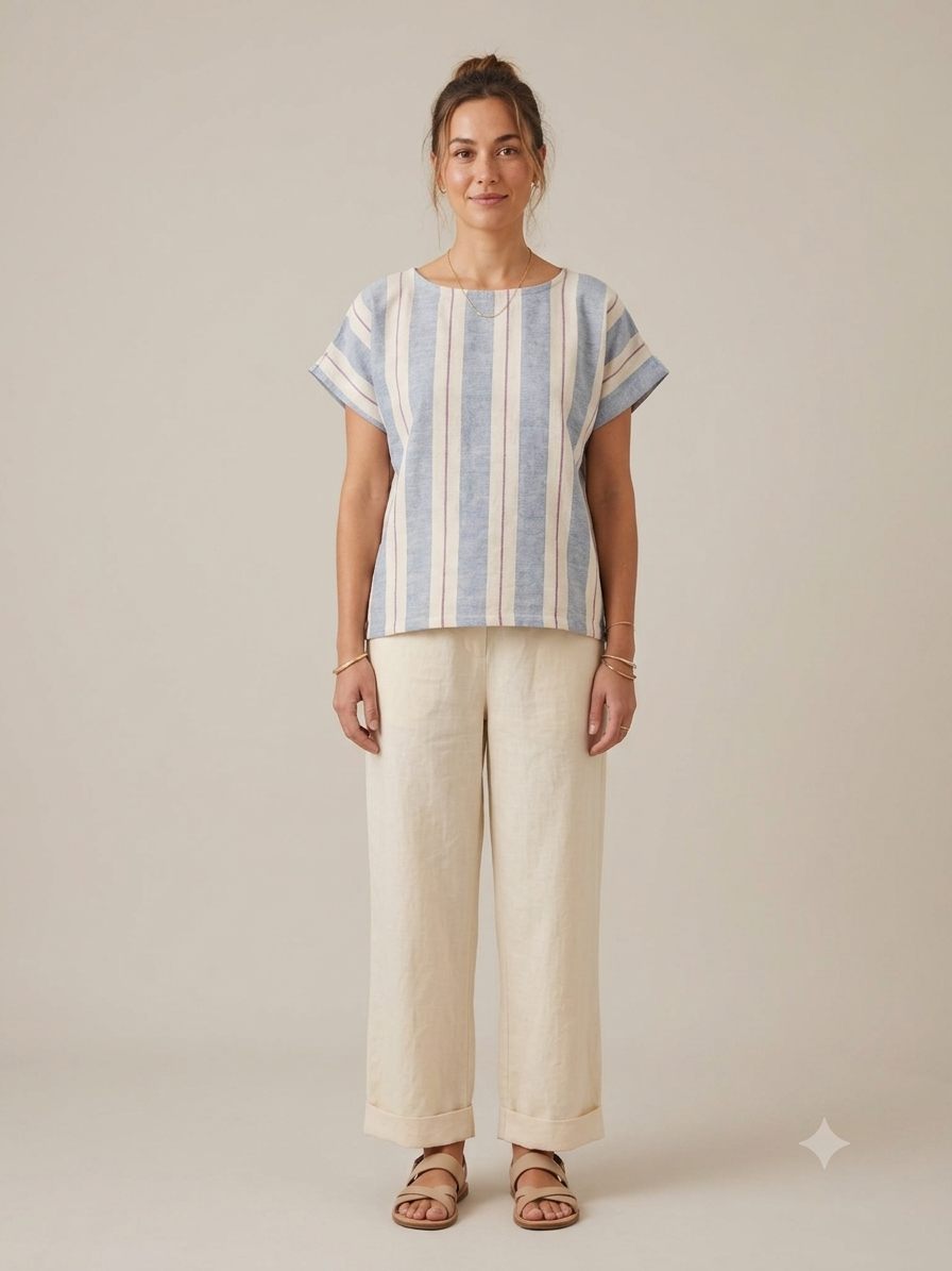 Breeze Striped Blouse