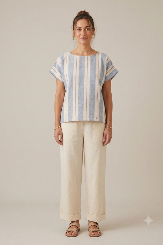 Breeze Striped Blouse