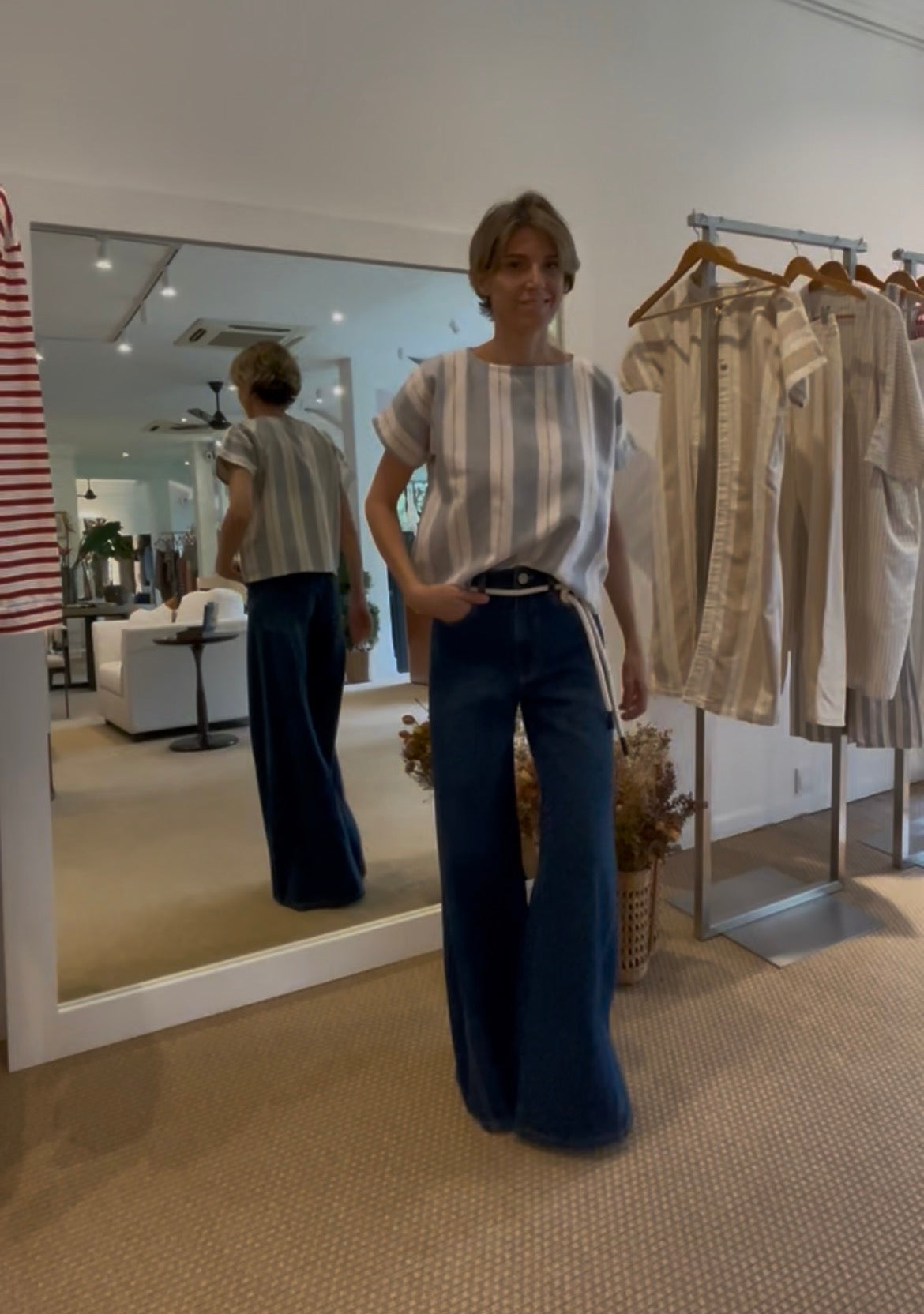 Breeze Striped Blouse