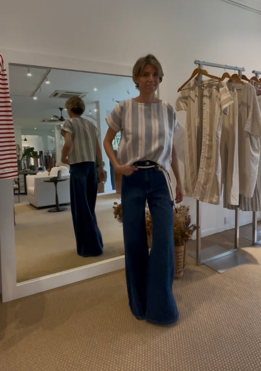 Breeze Striped Blouse