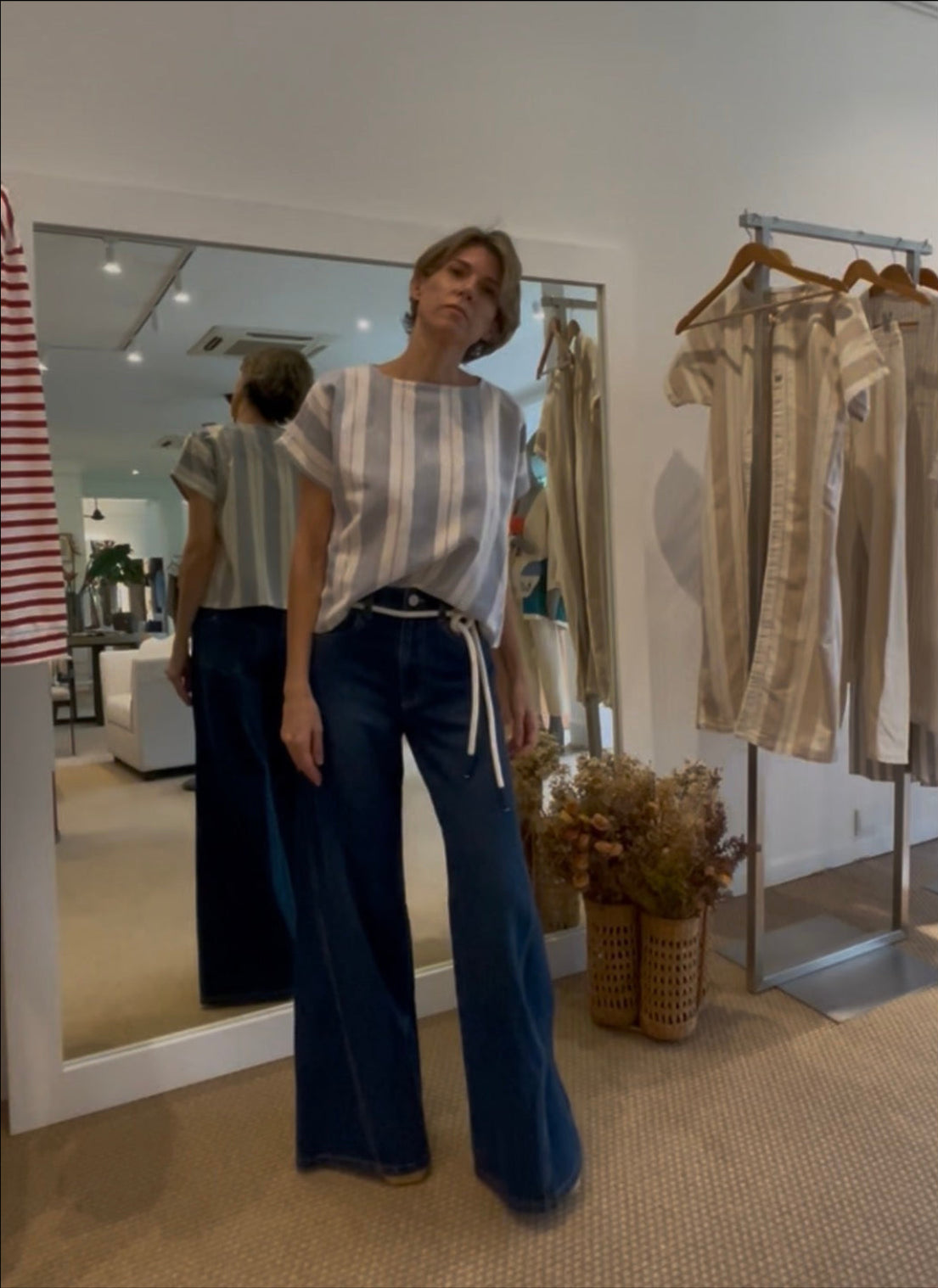 Breeze Striped Blouse