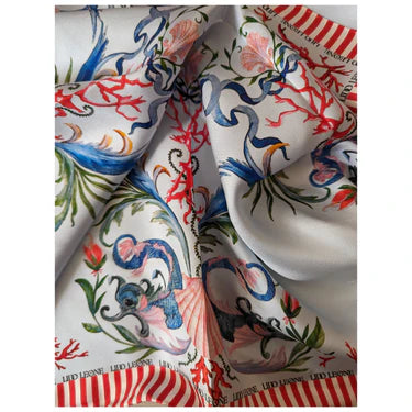 Koi Silk Carre Scarf