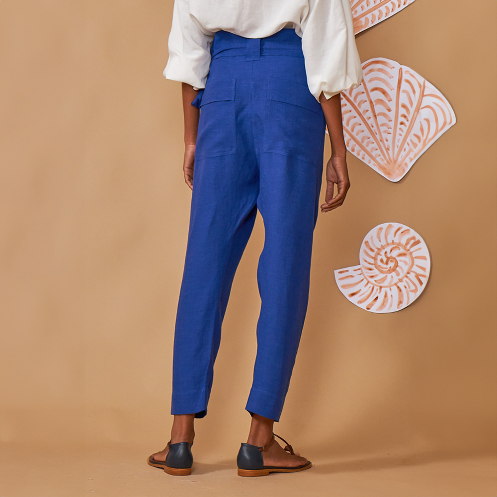 Lavande Linen Pants