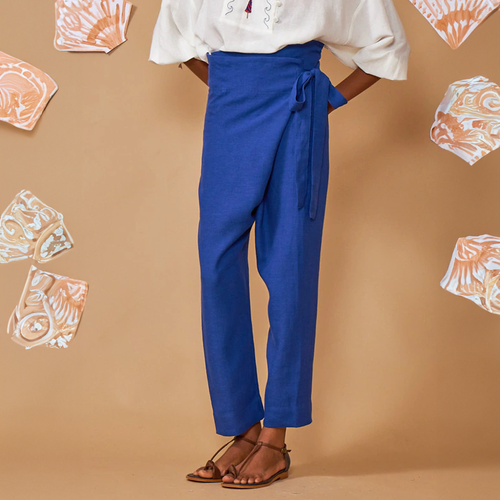 Lavande Linen Pants