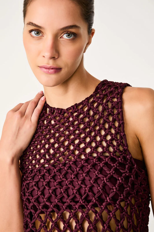 Macrame Midi Dress