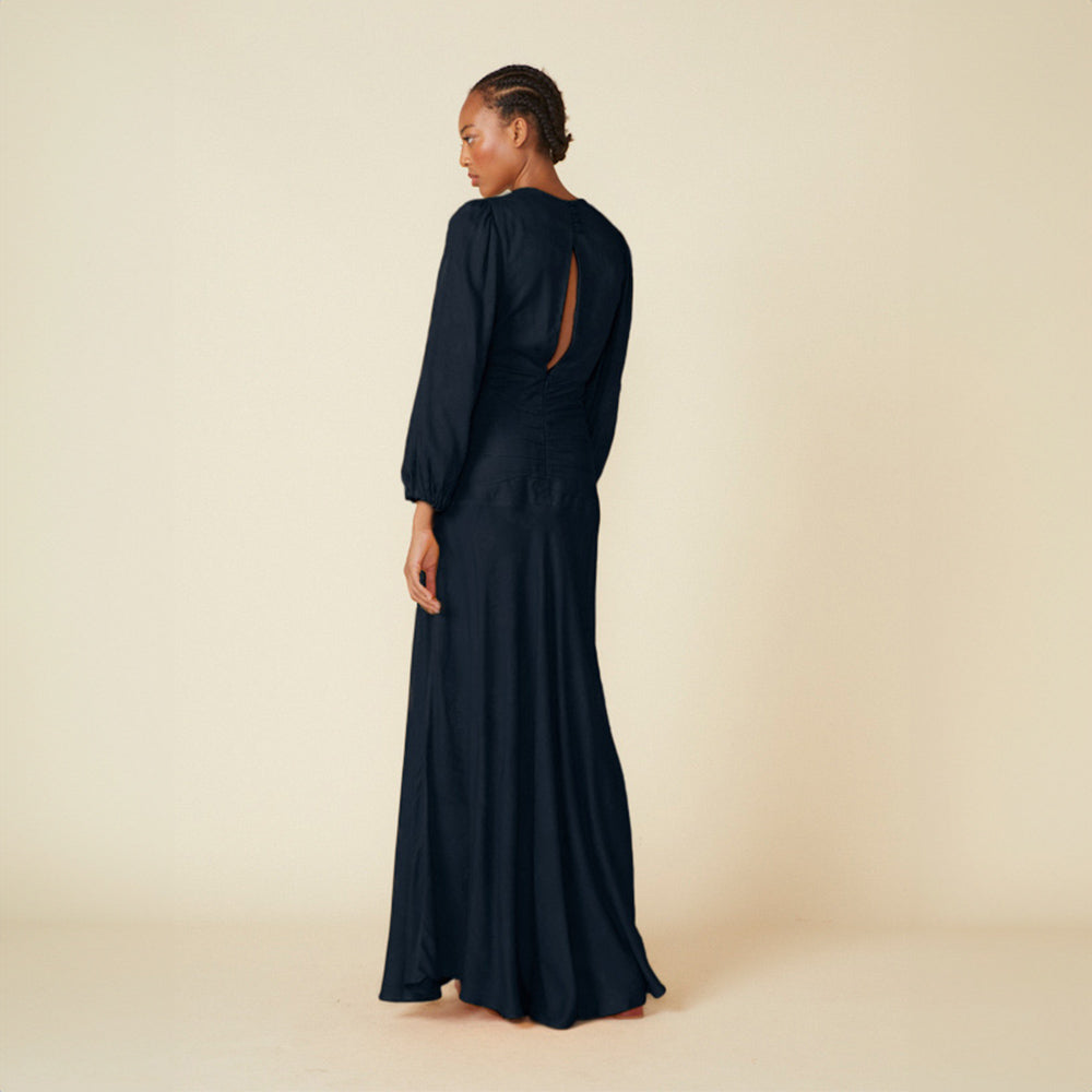 Morgane Italytex Maxi Dress Back