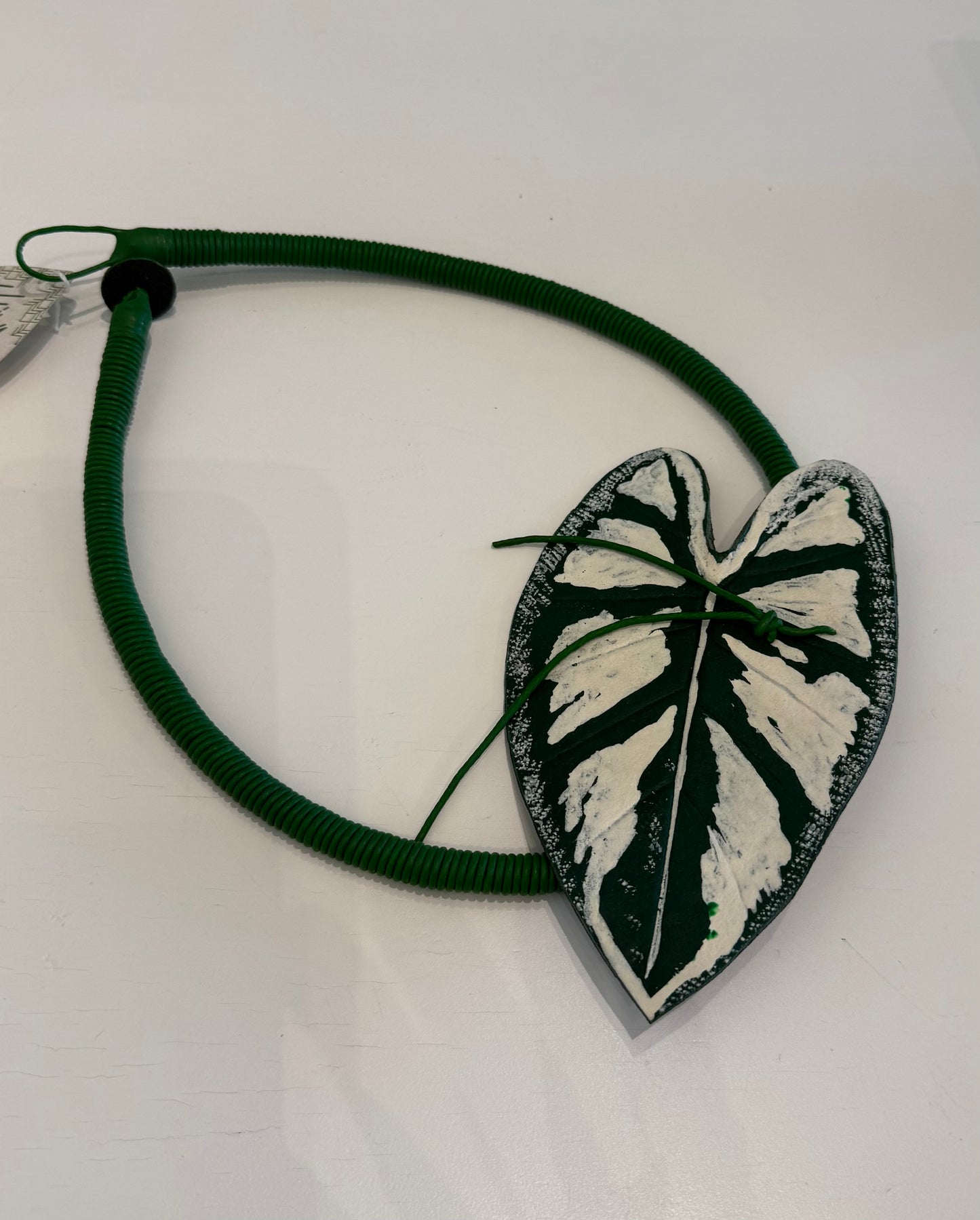 Necklace Amazon Green Leave Biojewel