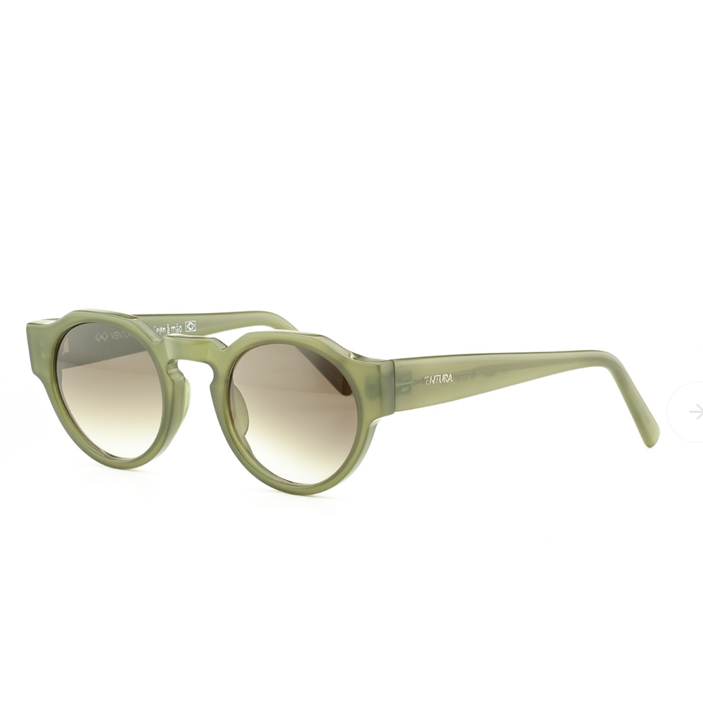 Olive Jade Round Sunglasses