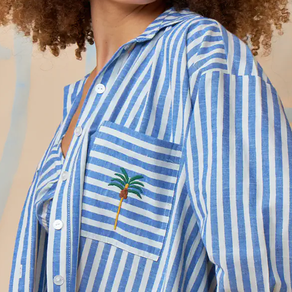 Palm Nur Striped Shirt