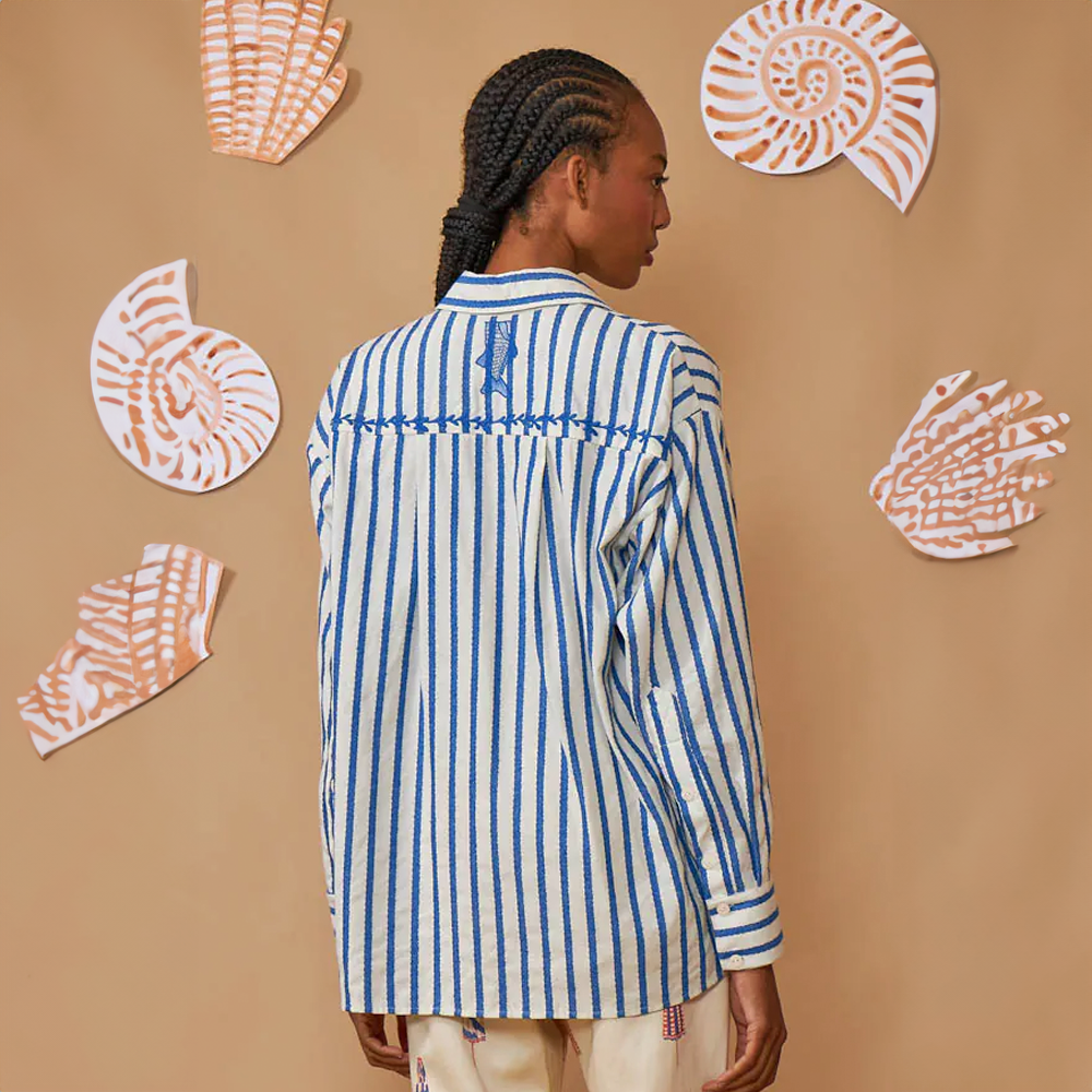 Phoebe Mar Striped Shirt