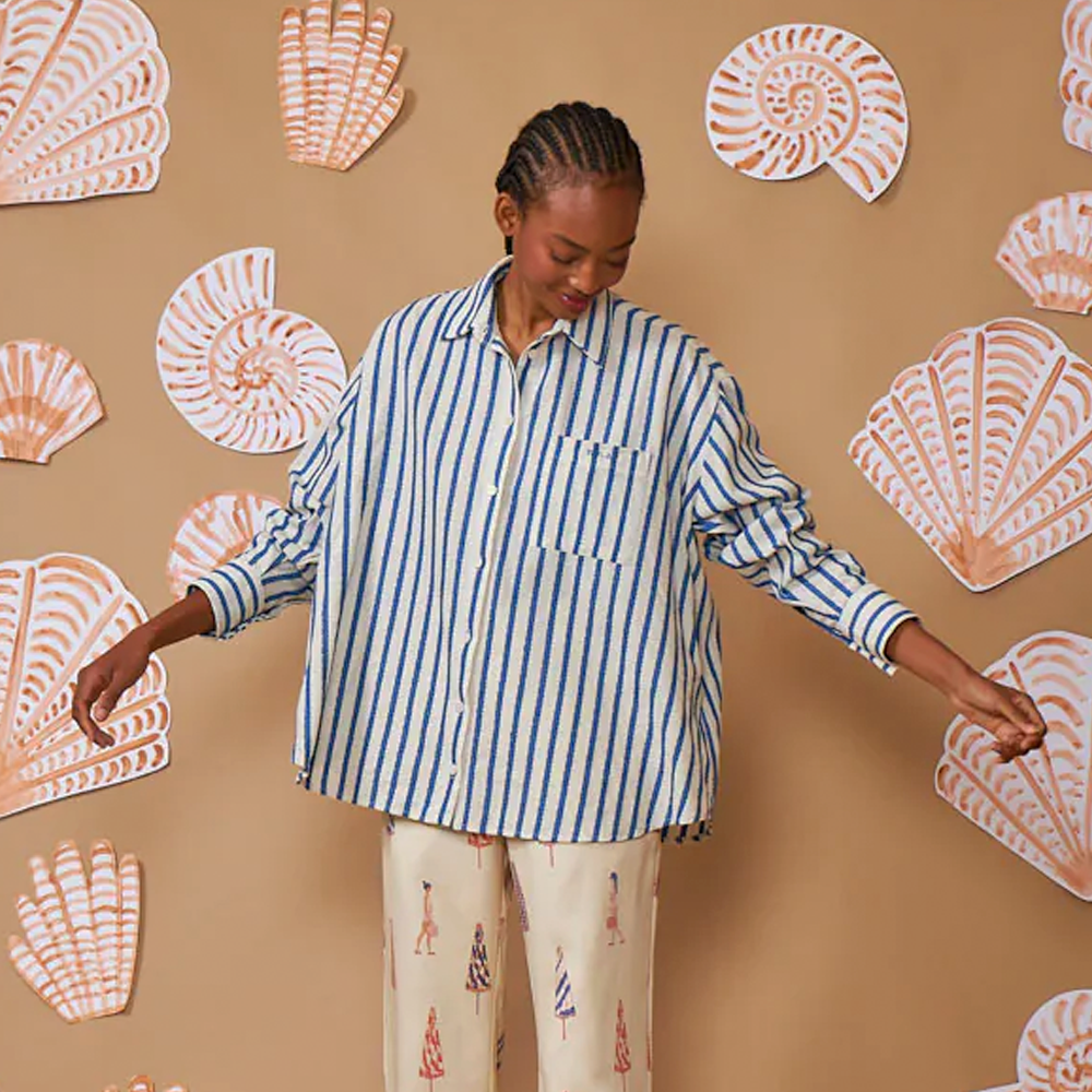 Phoebe Mar Striped Shirt