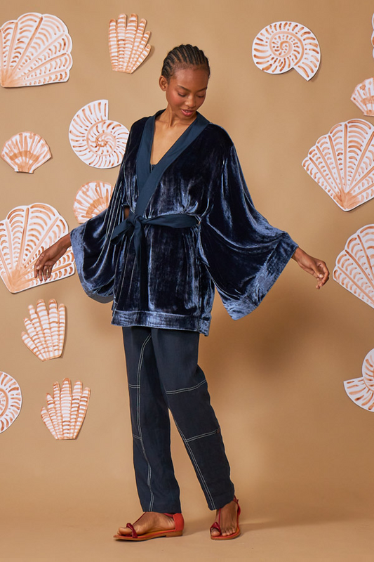 Valerie Velvet Kimono