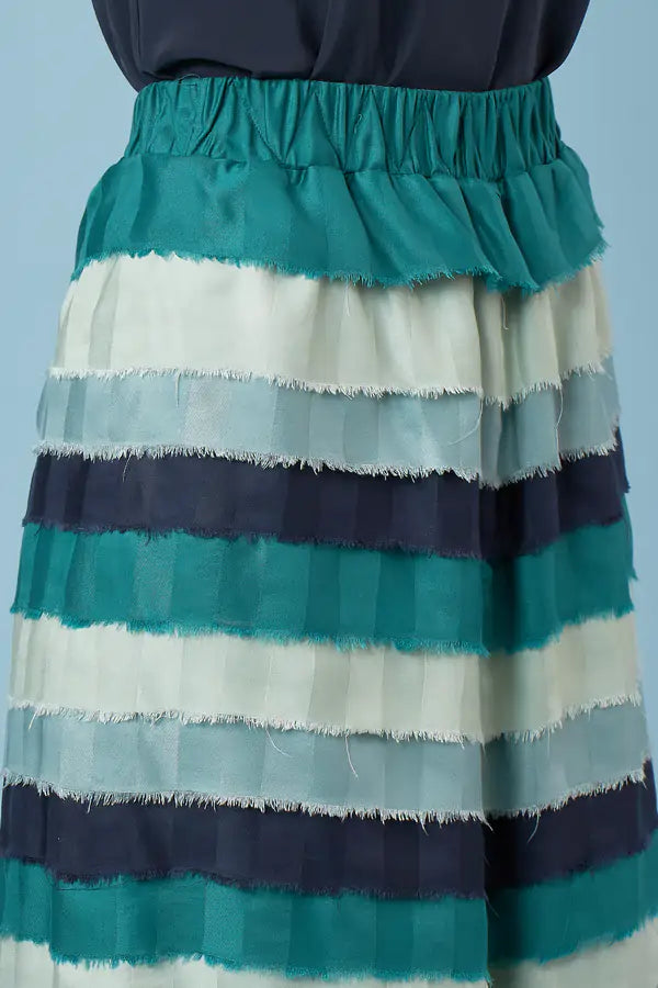 Cherry Waves Maxi Skirt