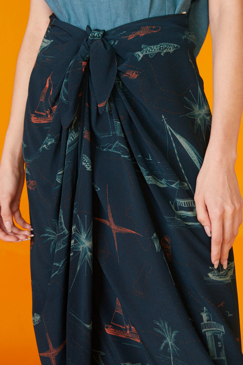 Valquiria Map Skirt