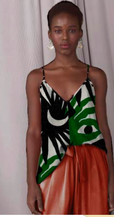 Celina Charm Tank Top Wasabi