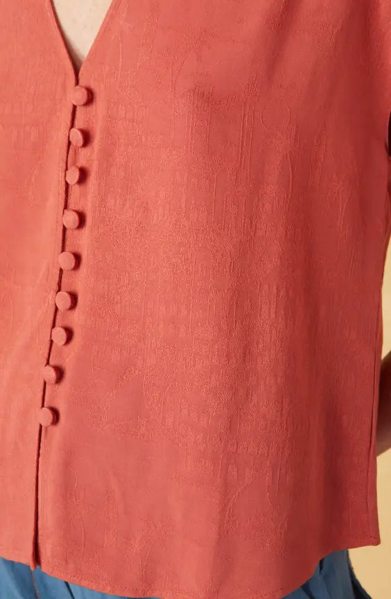 Carmel Seahorse Blouse Le Soleil D'été