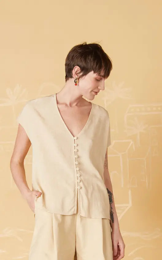 Carmel Seahorse Blouse Le Soleil D'été