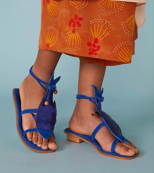 B Poisson Sandals