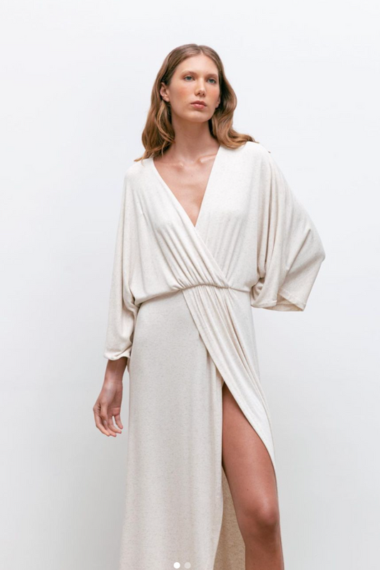 Tita White Maxi Dress