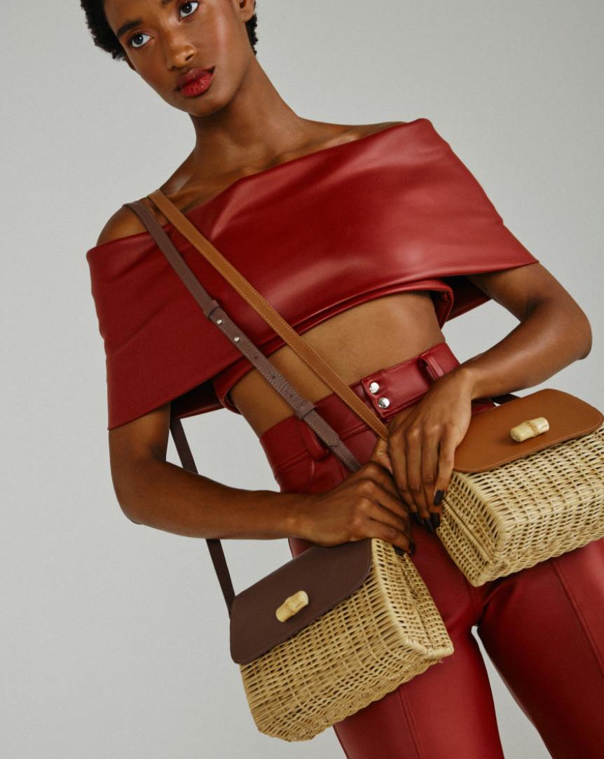 Wicker Marbella Bag Glorinha Paranagua