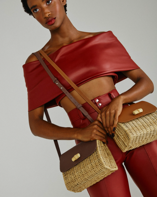 Wicker Marbella Bag Glorinha Paranagua