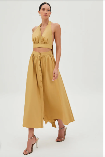 Ampla Midi Skirt