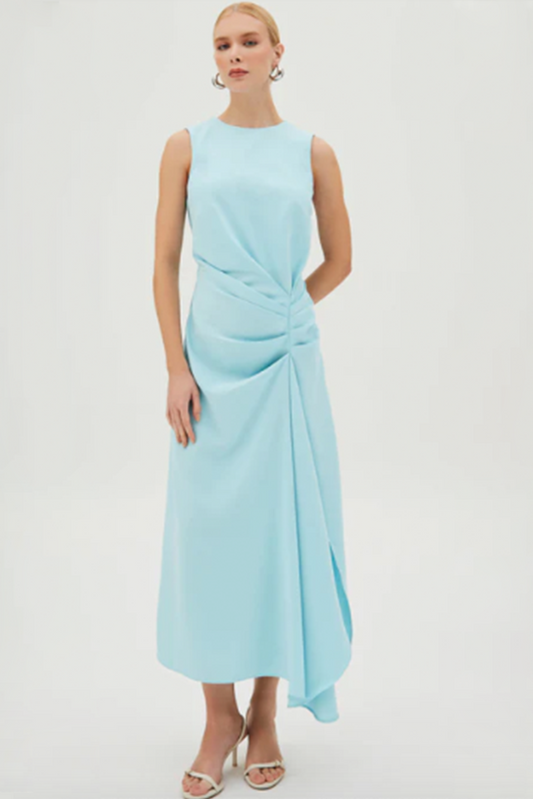 Drapeados Midi Dress