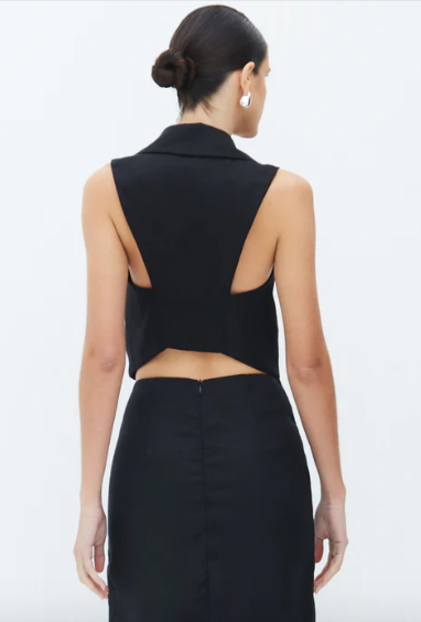 Cut-Out Blouse