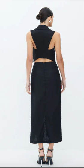 Fenda Midi Skirt