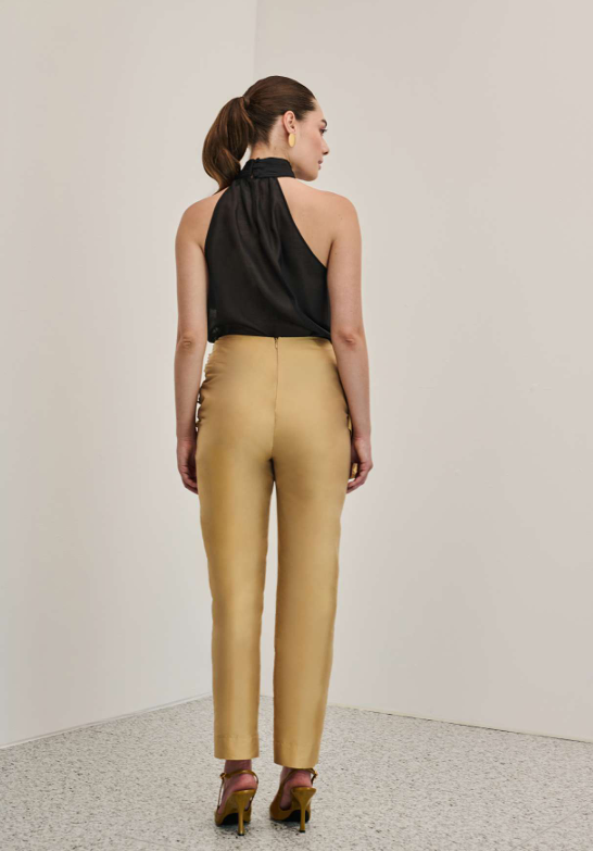 Noir Halter Blouse