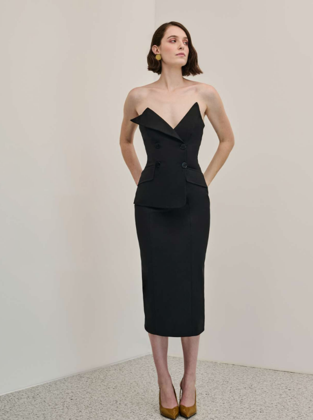 Verve Tailored Midi Dress