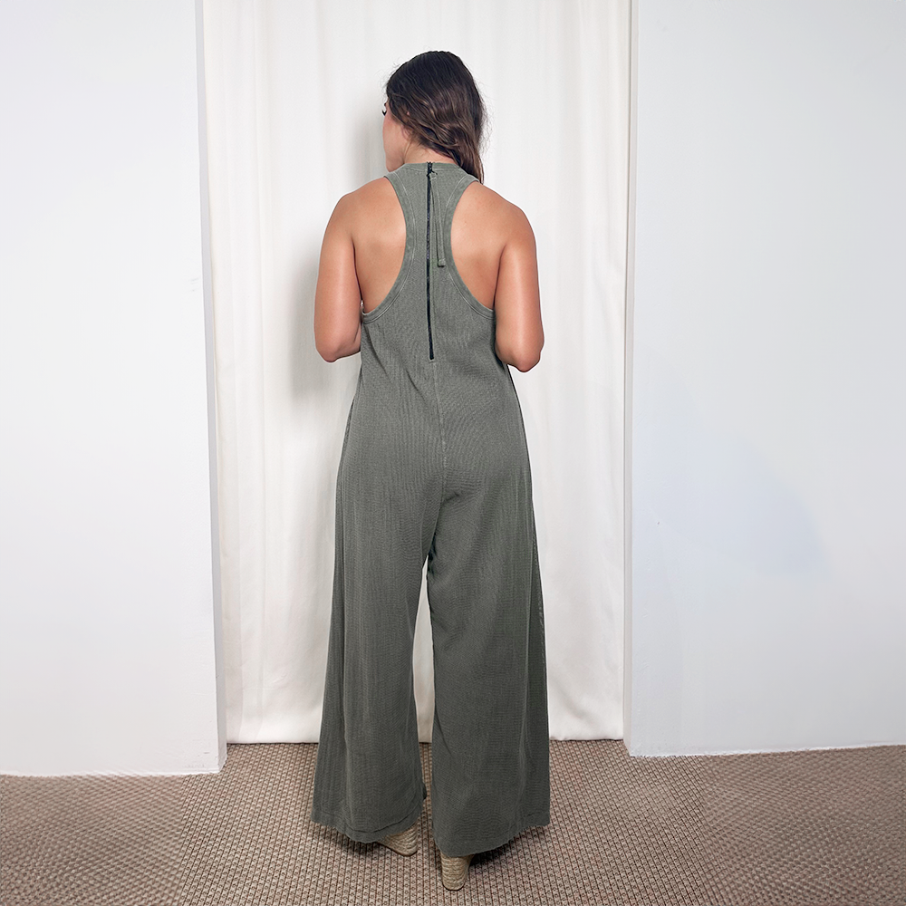 Swimmer Grilled Jumpsuit