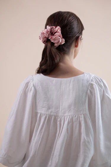 Thalassa Silk Scrunchie Lido Leone