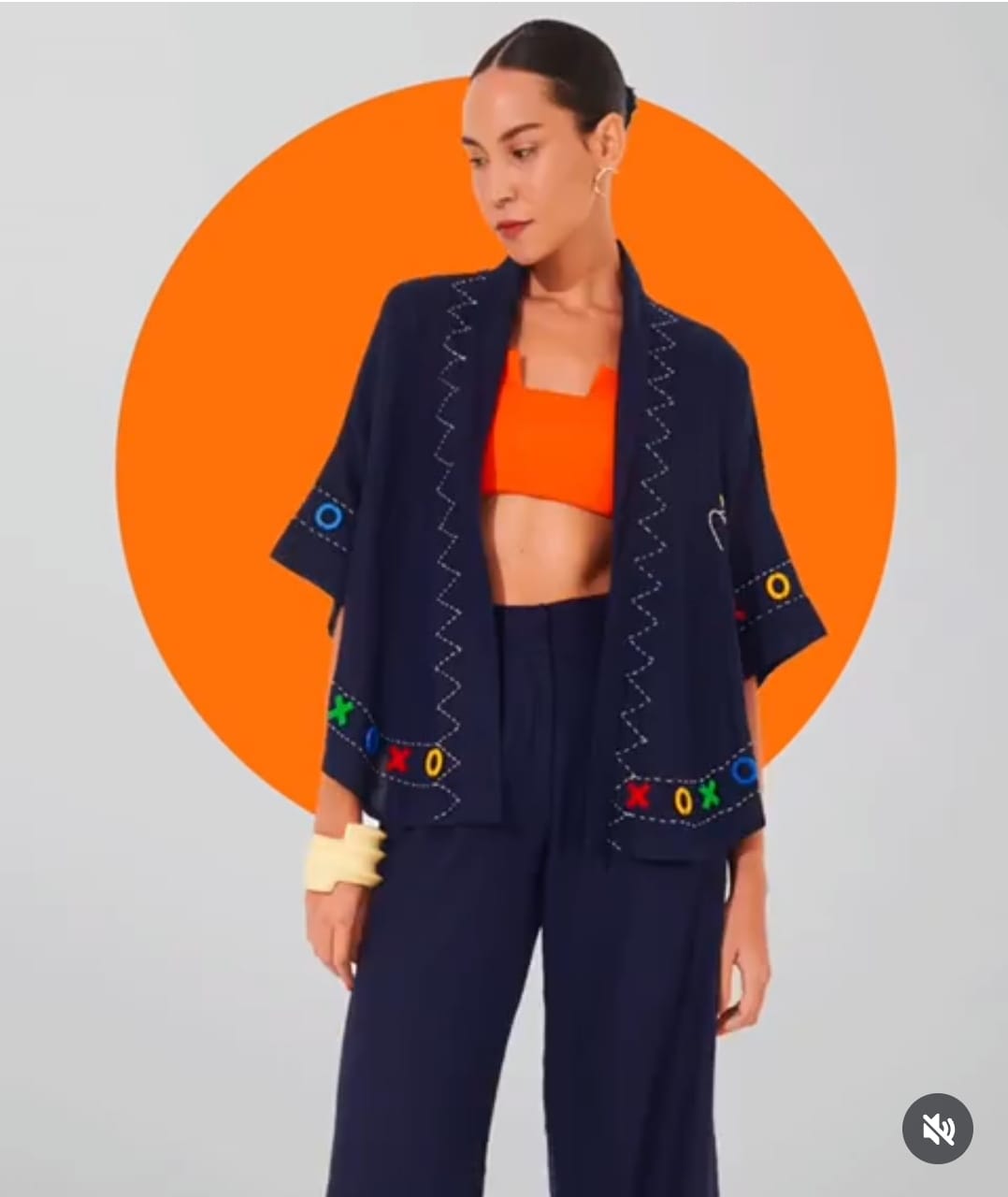 Tic Tac Toe Stitches Pants