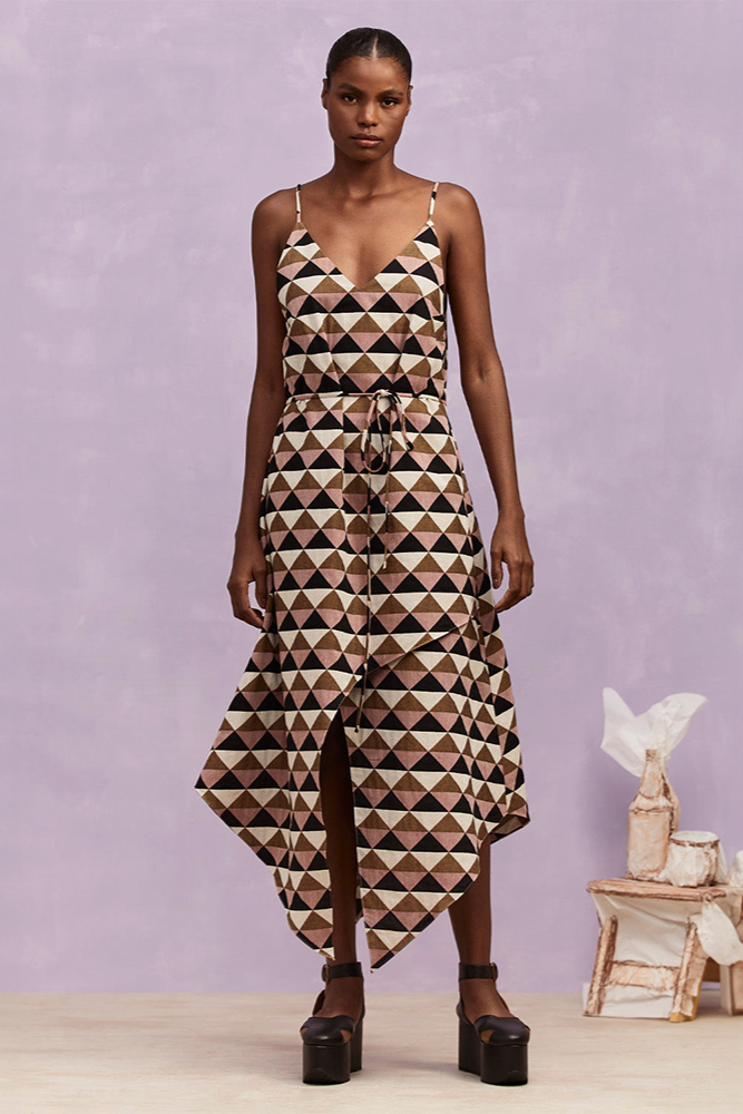 Triangular Genuino Dress | BEÁ Style Curators