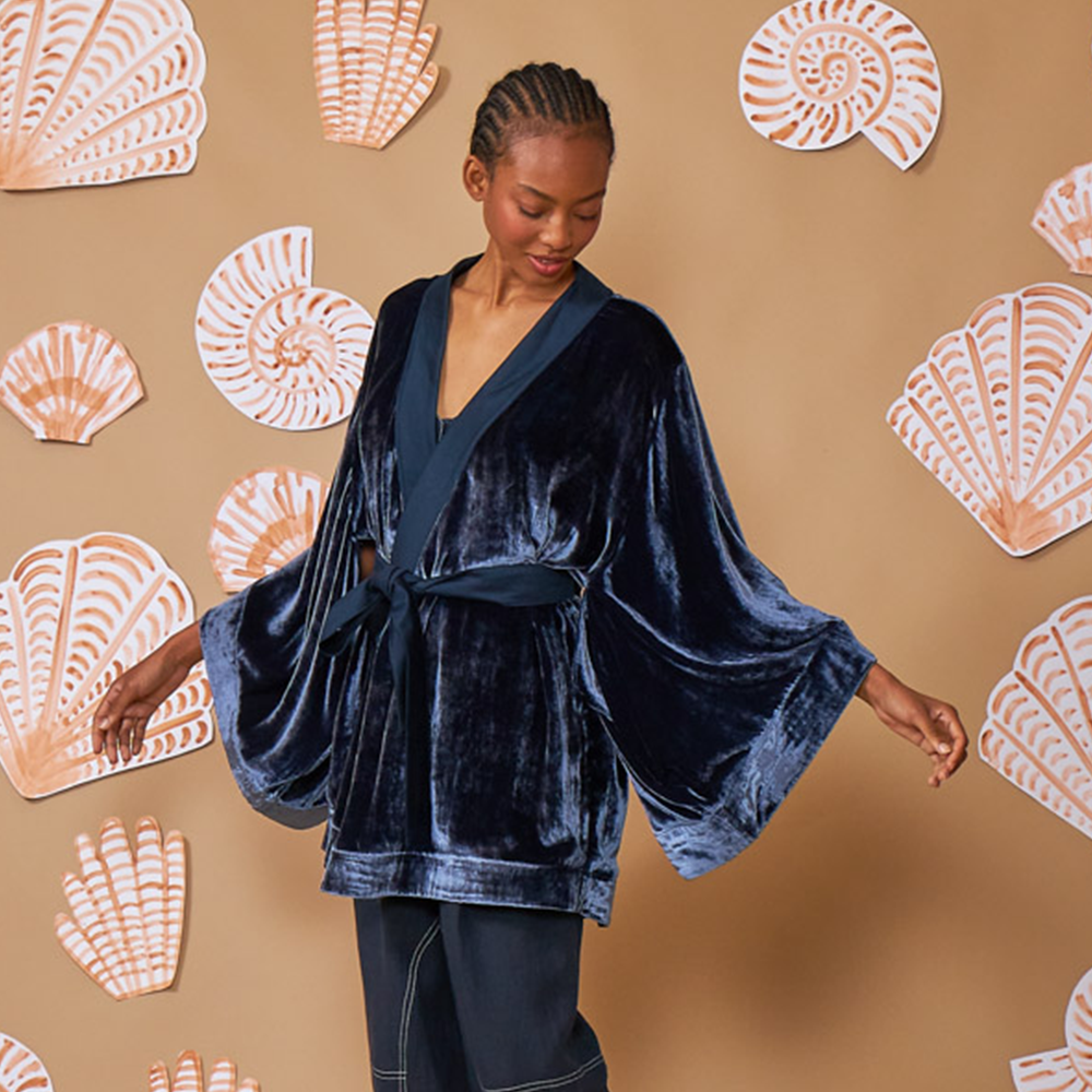 Valerie Velvet Kimono