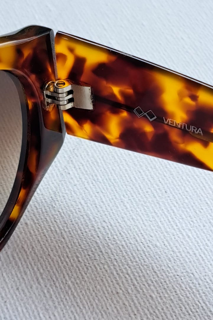 Amber Round Sunglasses