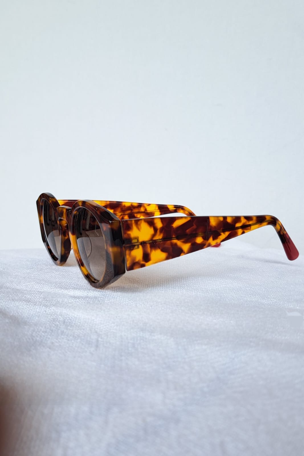 Amber Round Sunglasses