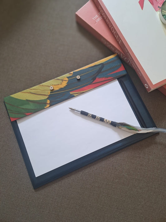 Marquetry Writing Pad Holder