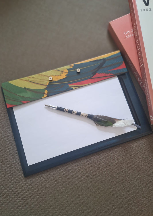 Marquetry Writing Pad Holder