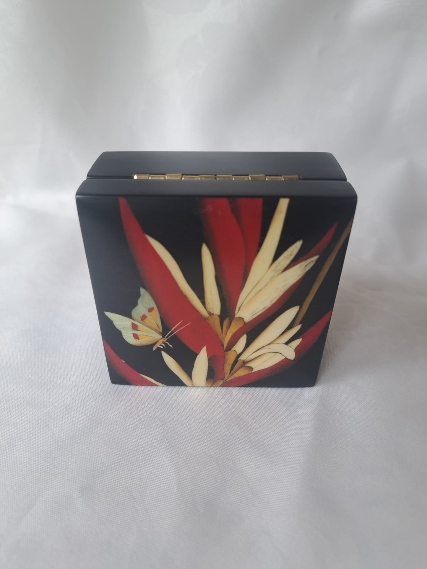 Marquetry Butterfly Box