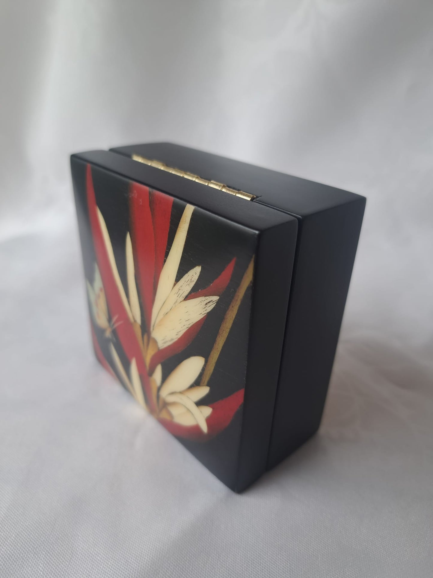 Marquetry Butterfly Box