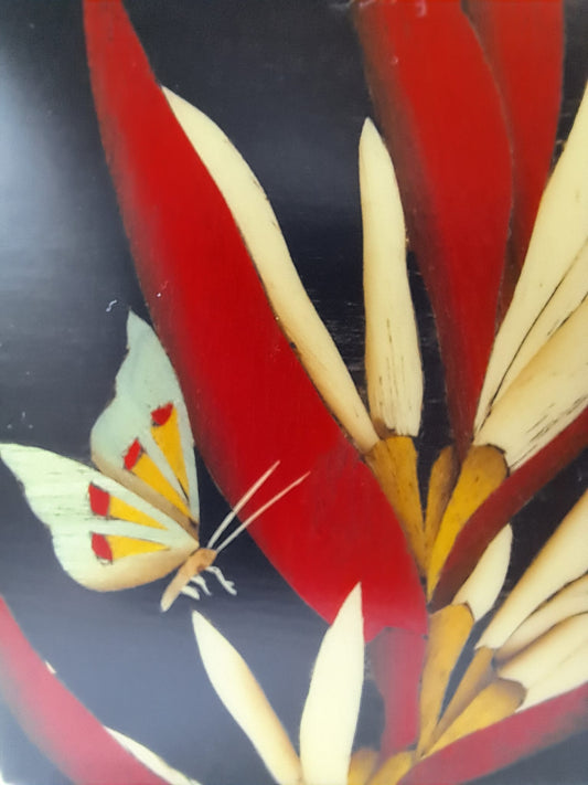 Marquetry Butterfly Box