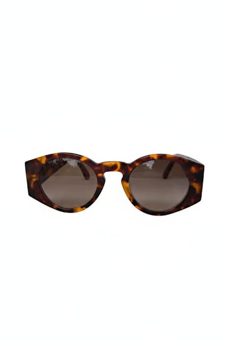 Amber Round Sunglasses