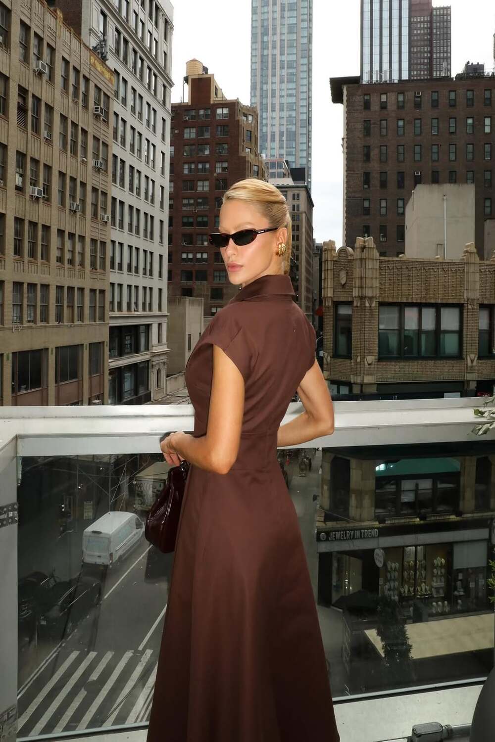 Cos Largo Midi Dress